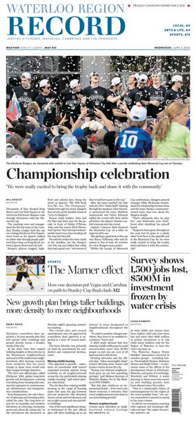 Cover of Waterloo Region Record