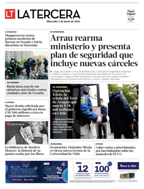 Cover of La Tercera
