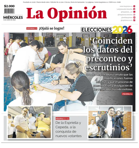 Cover of La Opinion
