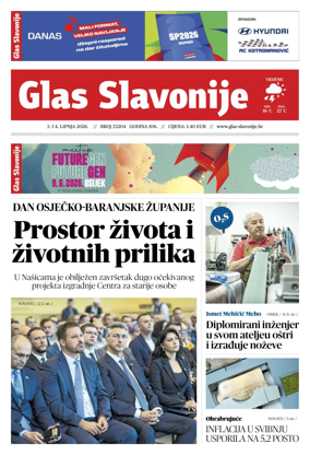 Cover of Glas Slavonije