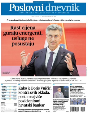 Cover of Poslovni Dnevnik