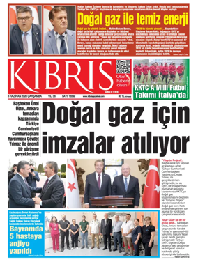 Cover of Kibris Gazetesi