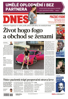 Cover of Dnes Prague Edition