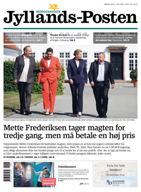 Cover of Jyllands-Posten