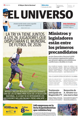 Cover of El Universo