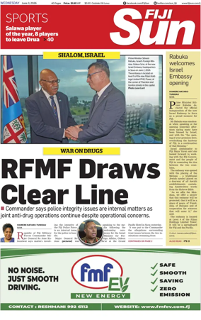 Cover of Fiji Sun