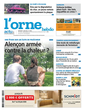 Cover of L'Orne Hebdo