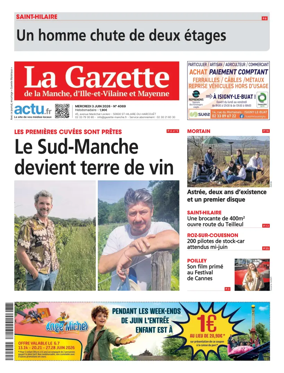 Cover of La Gazette de la Manche