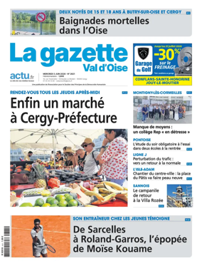 Cover of La Gazette Val d'Oise