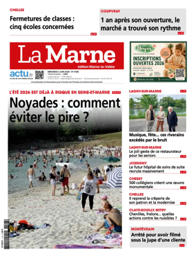 Cover of La Marne (edition Marne-la-Vallee)