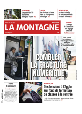 Cover of La Montagne (Montlucon)