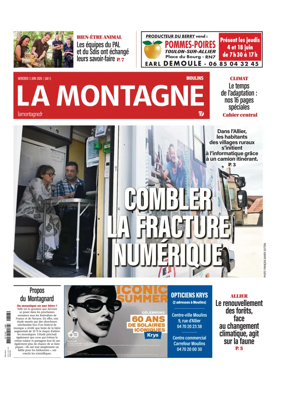 Cover of La Montagne (Moulins)