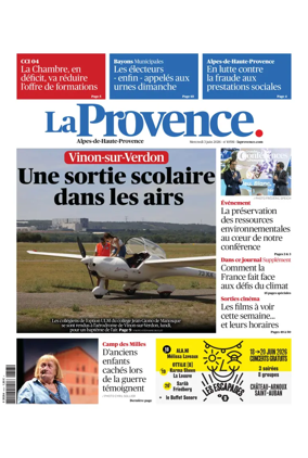 Cover of La Provence Alpes-de-Haute-Provence