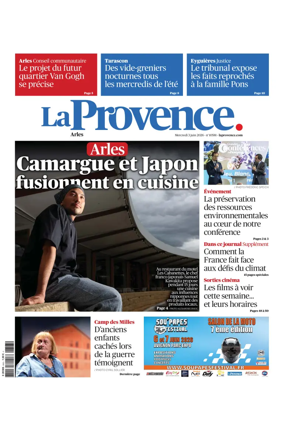 Cover of La Provence Arles