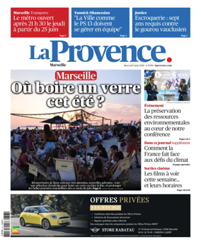 Cover of La Provence Marseille