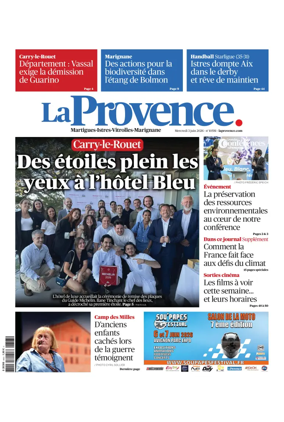 Cover of La Provence Martigues-Istres-Vitrolles-Marignane