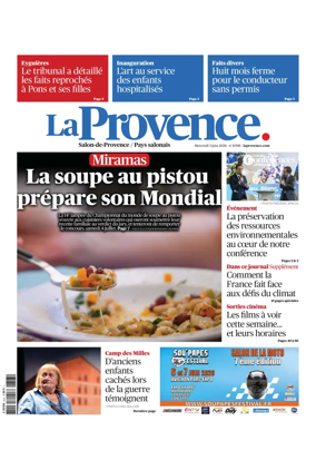 Cover of La Provence Salon-de-Provence / Pays salonais