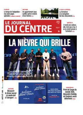 Cover of Le Journal du Centre