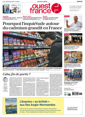 Cover of Ouest France (Manche)