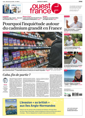 Cover of Ouest France (Orne)