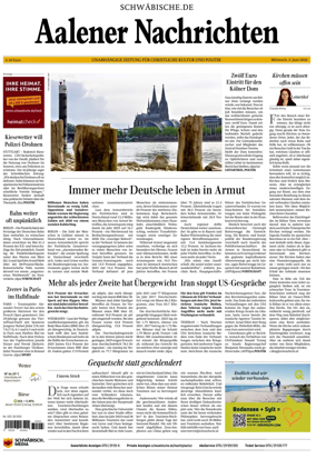 Cover of Aalener Nachrichten