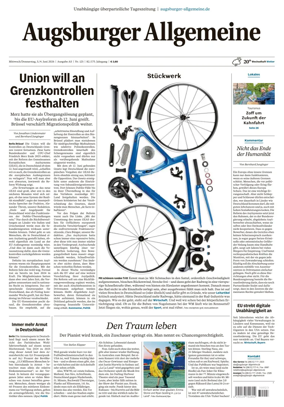 Cover of Augsburger Allgemeine (Ausgabe Stadt)