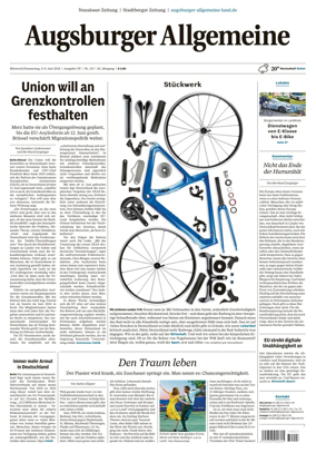 Cover of Augsburger Allgemeine (Land West)