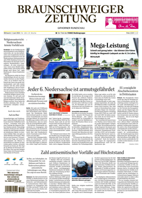 Cover of Braunschweiger Zeitung (Gifhorn)