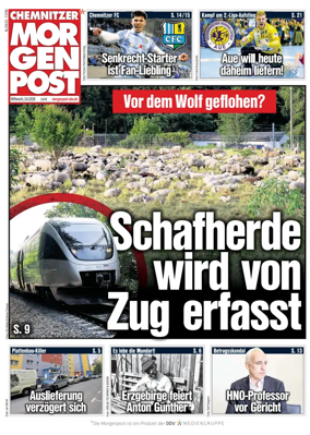 Cover of Chemnitzer Morgenpost