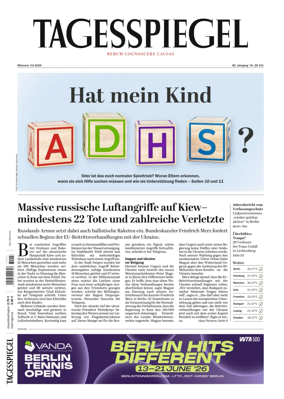 Cover of Der Tagesspiegel