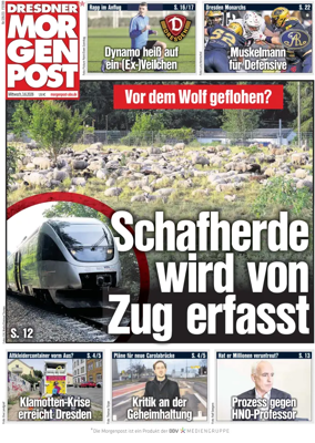 Cover of Dresdner Morgenpost