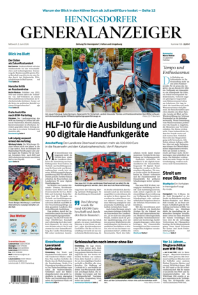 Cover of Hennigsdorfer Generalanzeiger