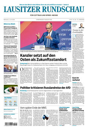 Cover of Lausitzer Rundschau