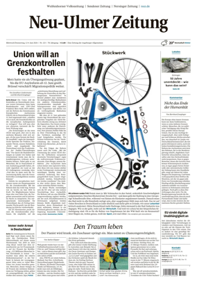Cover of Neu-Ulmer Zeitung