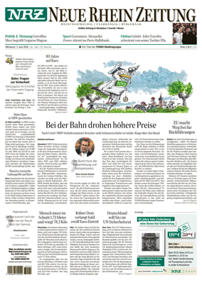 Cover of Neue Rhein Zeitung (Dinslaken)