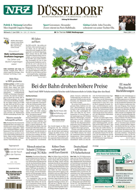 Cover of Neue Rhein Zeitung (Dusseldorf)
