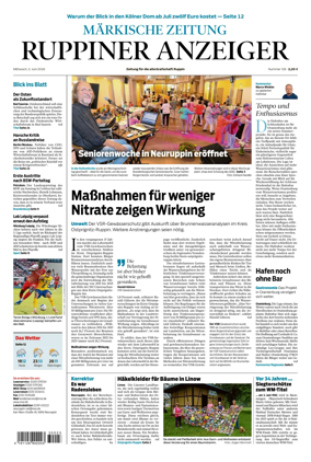 Cover of Ruppiner Anzeiger