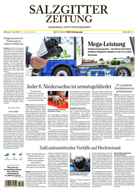 Cover of Salzgitter Zeitung