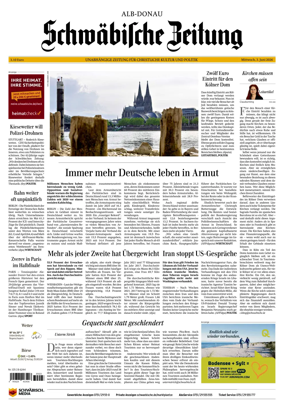 Cover of Schwabische Zeitung (Alb-Donau)