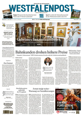 Cover of Westfalenpost (Brilon)