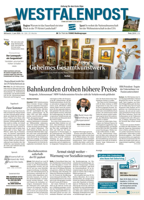 Cover of Westfalenpost (Olpe)