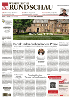 Cover of Westfalische Rundschau (Dortmund-Sud II)