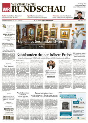 Cover of Westfalische Rundschau (Siegen)