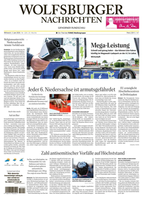 Cover of Wolfsburger Nachrichten (Wolfsburg-Gifhorn)