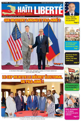 Cover of Haiti Liberte