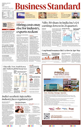 Cover of Business Standard