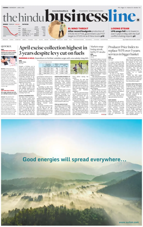 Cover of BusinessLine (Chennai)