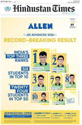 Cover of Hindustan Times ST (Mumbai)