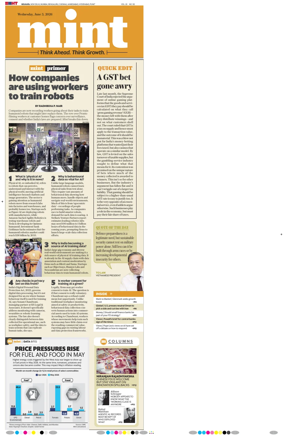 Cover of Mint Kolkata