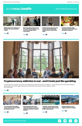 Cover of Euronews Health (English) Compiled Edition